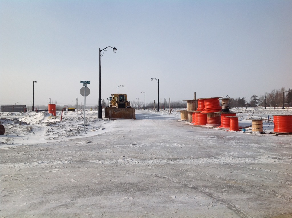 K-Phase 2 Construction- Right hand corner will be 30' Detached lots (Barons and Red Tree)