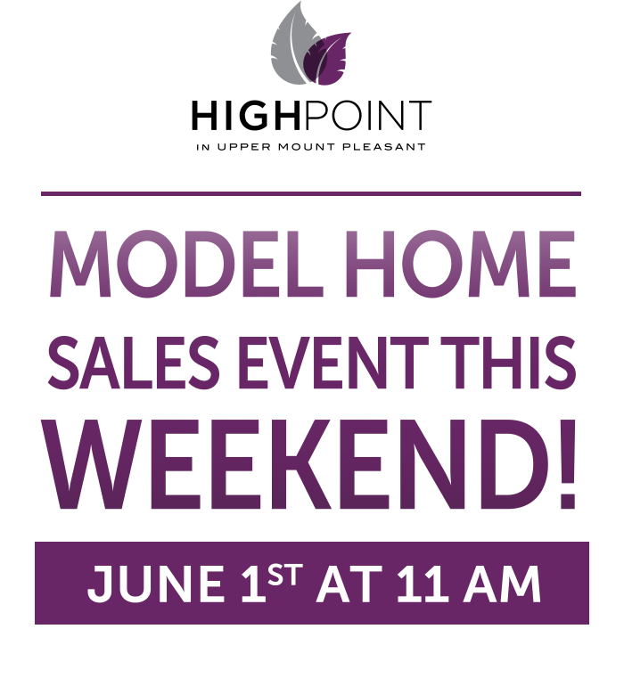 Model Home Sales Event This Weekend!