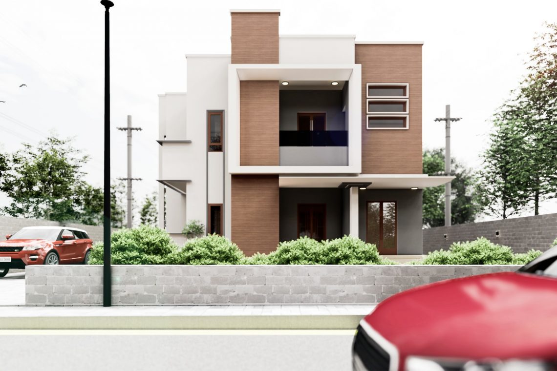 modern house exterior - paradise developments