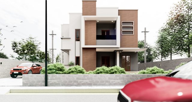 modern house exterior - paradise developments
