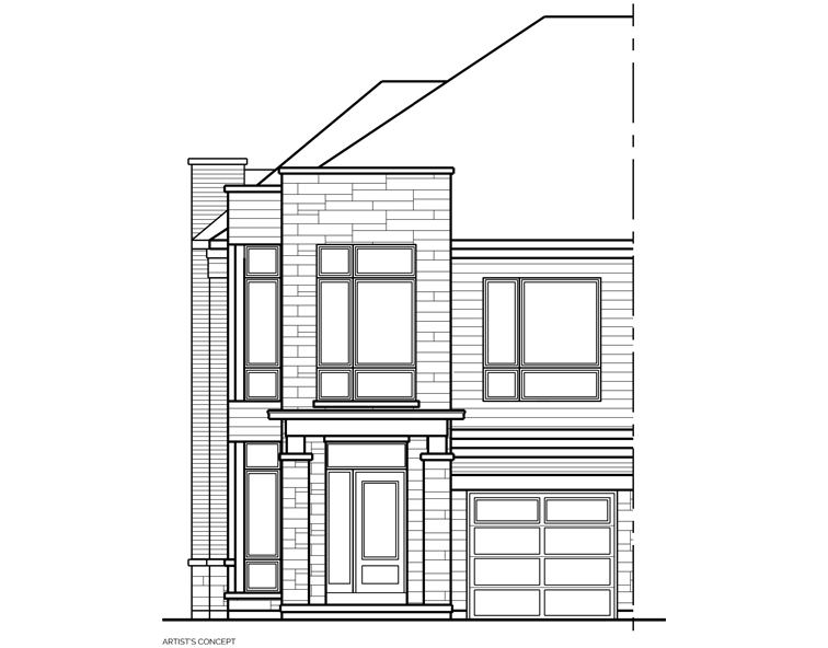 The Ellen, ELEVATION 1C FRONT (MOD 2)