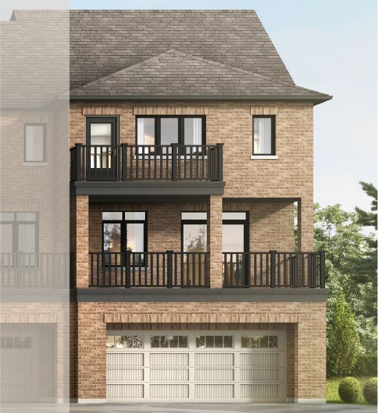 The Vivian, Elevation 1C REAR