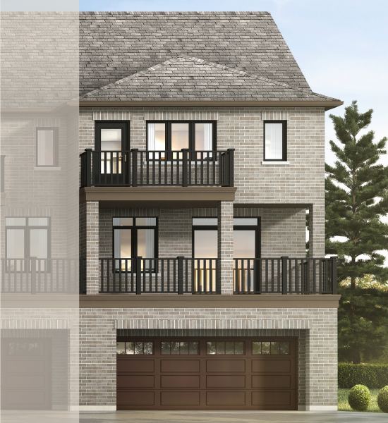 The Vivian, Elevation 2C REAR