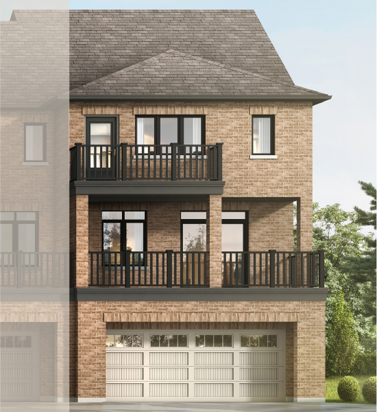 The Vivian, Elevation 1C REAR