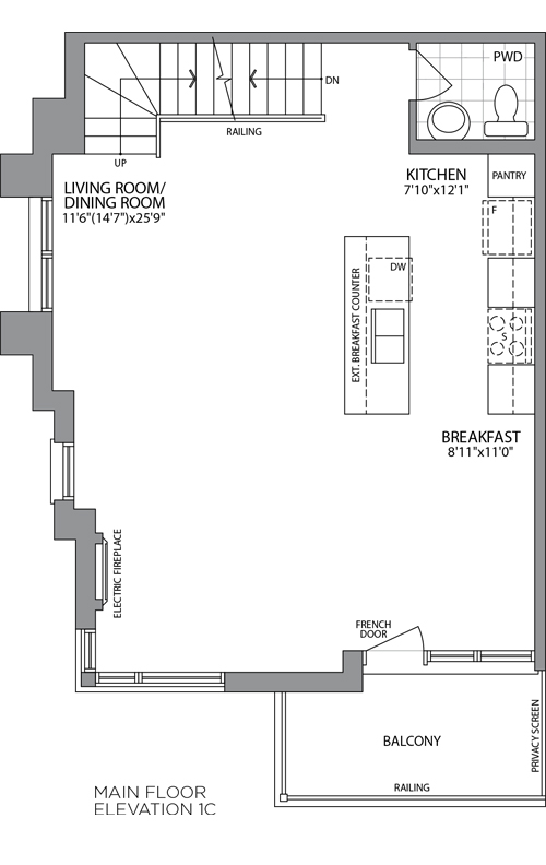 The Lovedale (Corner) Ground Floor