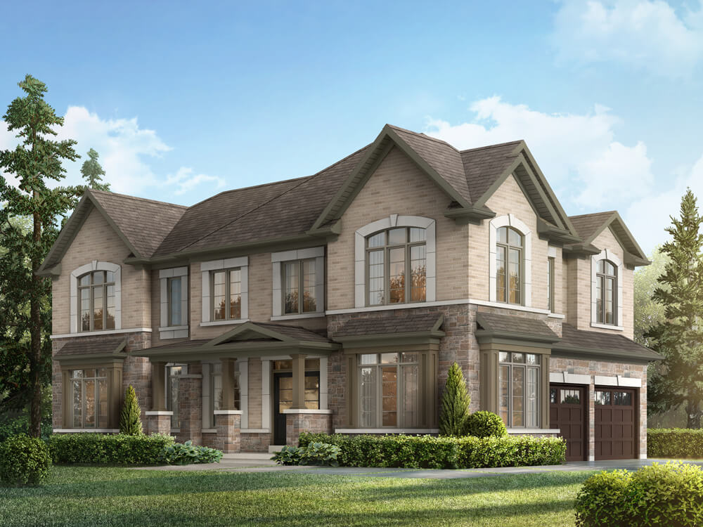 The Balfour (CORNER)- Aurora Trails, Parkside Heights & Seatonville Homes - Paradise Developments