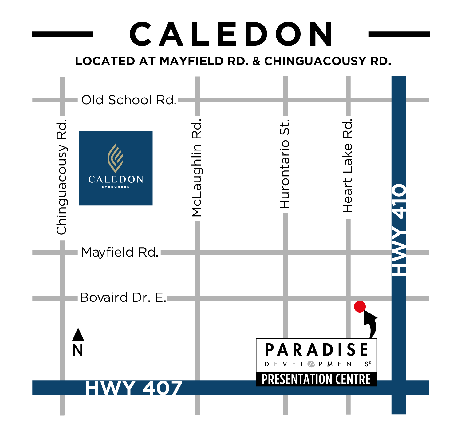 Caledon Evergreen | Location / Contact Us