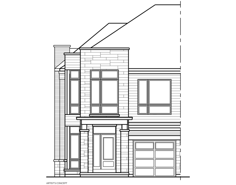 The Ellen, ELEVATION 1C FRONT (MOD 2)