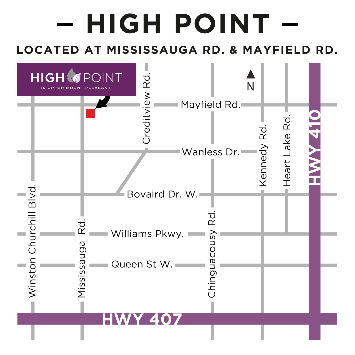 highpoint | Location / Contact Us