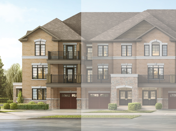 The Fremont (corner), Elevation 1C