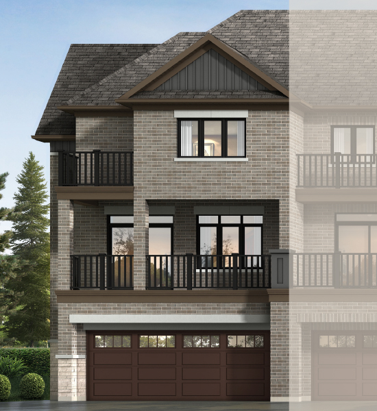 The Windsor (corner), Elevation 2C REAR