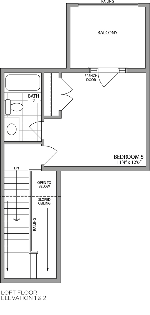 The Cranston Second Floor
