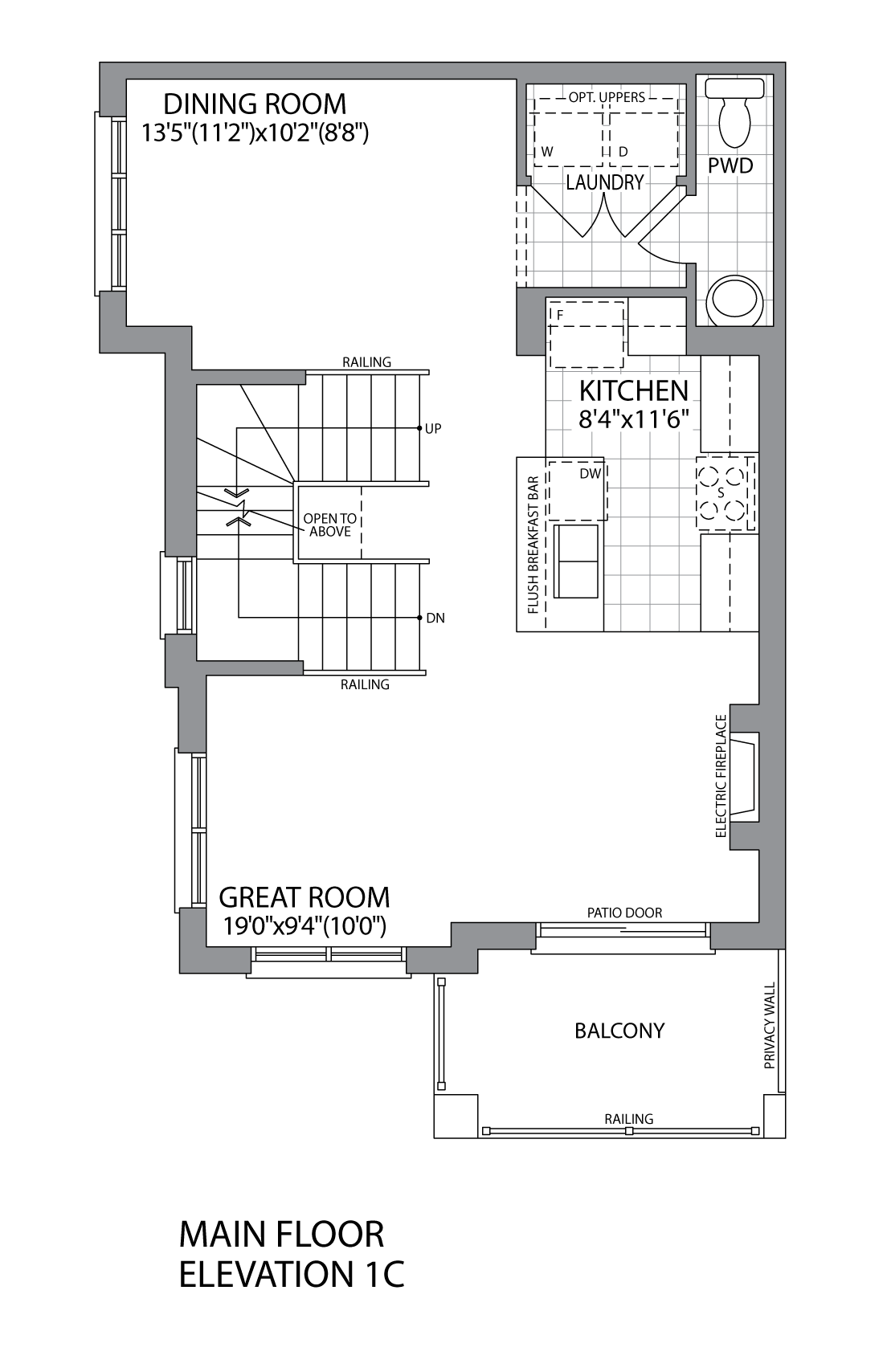 The Kolby (BB4) Main Floor