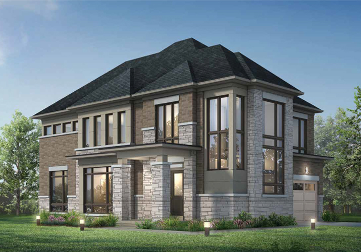 The Baywest (corner) whitby-detached Homes - Paradise Developments