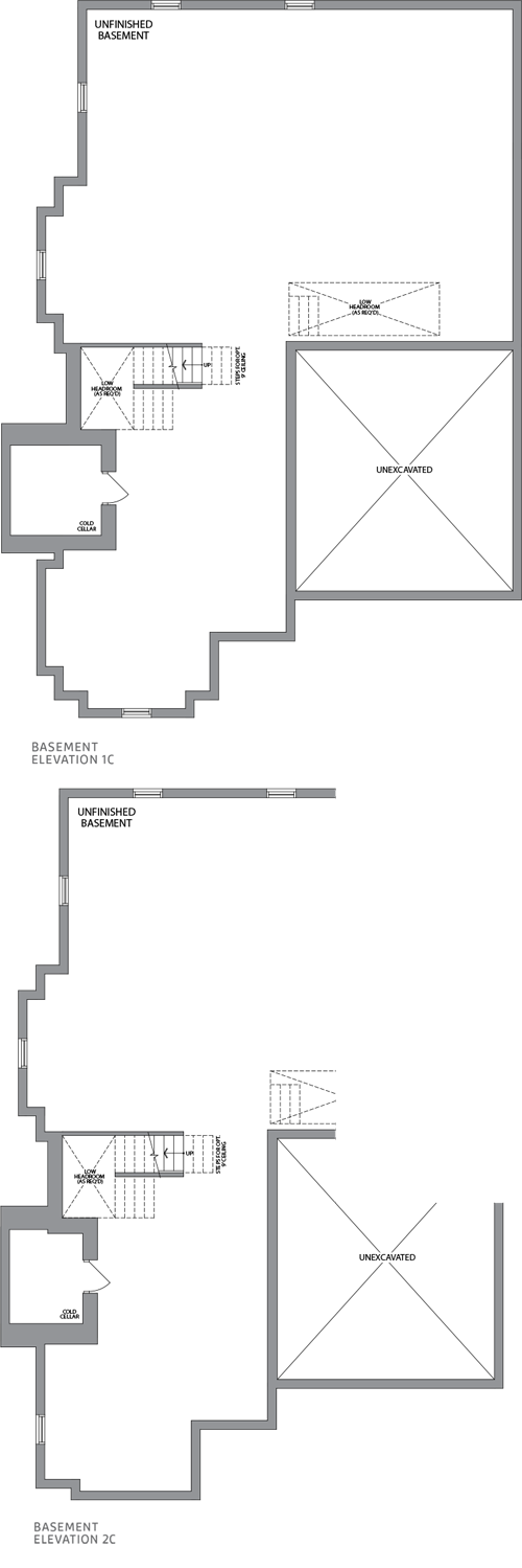 The FALLON (Lots 1 & C207) Basement